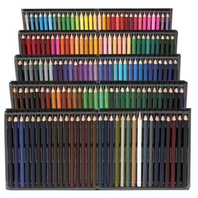 China Professional Student Drawing Pencil 160 Colors Art Oil Color Pencil Set for sale