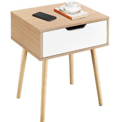 China Modern Style Home Dedicated End Sofa Bedside Tables With Drawers for sale