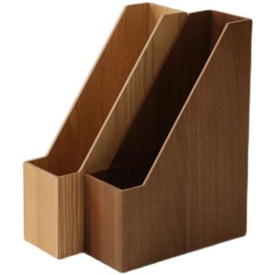 China New Hotel adjustable wood table living room desktop storage box creative wood reading book rack A4 (the other) for sale