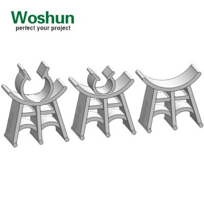 China Construction Good Price Plastic ASC Rebar Chair Spacer For Concrete Precast Accessory for sale