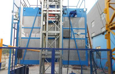 China Rack and Pinion Material Hoisting Equipment ENGINES POWER 2x15kw for sale