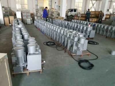 中国 中断されたプラットホーム、ワイヤーによってを移される窓拭きのプラットホーム1.8KW X 2ロープをかけて下さい 販売のため