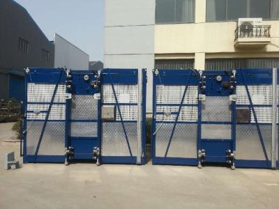 China DOL , FC Control Construction Material Hoist With Mast Hot-dip Galvanized CE / ISO for sale