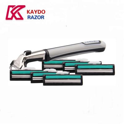 China Kaydo double blade razor head plastic shaving blades razor mould for razor assembly machine for sale