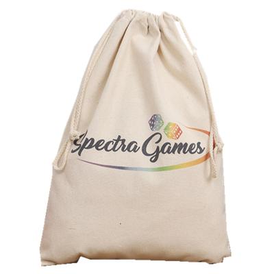 China Customized 100% Eco-friendly Cotton Canvas Gift Drawstring Bags With Customized Logo Promotional Gift Bag for sale