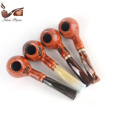 China Briar Pipe Smooth Finished 9mm Smoking Casual Filter Tuscan Series #TSCAN for sale