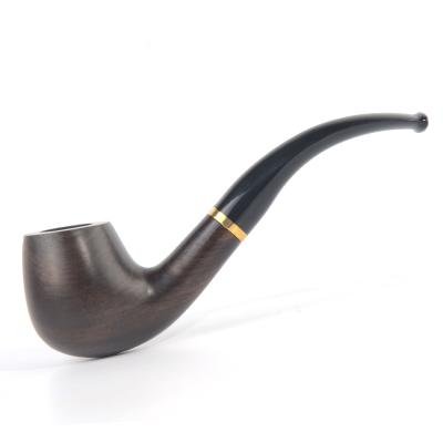 China Occasional Special Offer Olive Series Pipe Shape #ALW Smoking Filter Ebony Wood Smooth Finished 9mm Free Shipping for sale