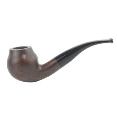 China Occasional Special Offer Olive Series Pipe Shape #ALW Smoking Filter Ebony Wood Smooth Finished 9mm Free Shipping for sale