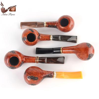 China Briar Pipe Smooth Finished 9mm Smoking Casual Filter Tuscan Series #TSCAK for sale