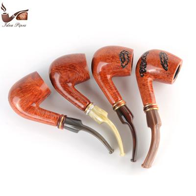 China Briar Pipe Smooth Finished 9mm Smoking Casual Filter Tuscan Series #TSCAL for sale