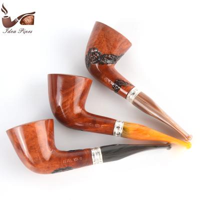 China Briar Pipe Smooth Finished 9mm Smoking Casual Filter Tuscan Series #TSCAD for sale