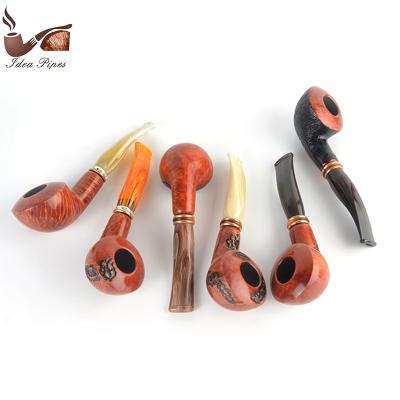 China Briar Pipe Smooth Finished 9mm Smoking Casual Filter Tuscan Series #TSCAA for sale