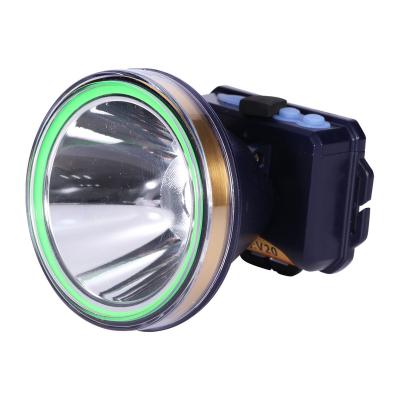 China Camping 3000 - 9000K Rechargeable Battery Three Mode IP65 ABS PC Led Headlamp for sale