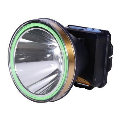 China Camping Rechargeable Battery Three Mode Waterproof ABS PC Led Headlamp for sale