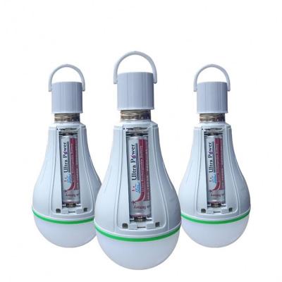 China Desktop Rechargeable Emergency Indoors Charging Electric Led Bulb Light for sale