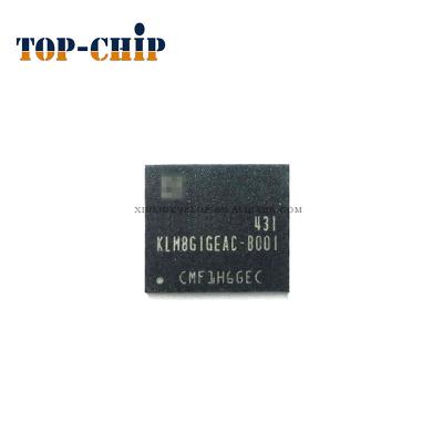 China KLM8G1GEAC BGA163 EMMC 8GB IC Font Memory Memory Chip KLM8G1GEAC for sale