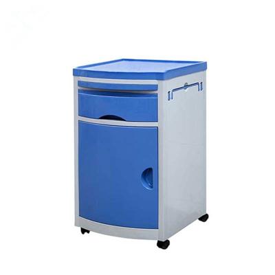 China Bedside Medical Cabinet Hospital Bed China Hospital Furniture ABS Patient Cabinet for sale