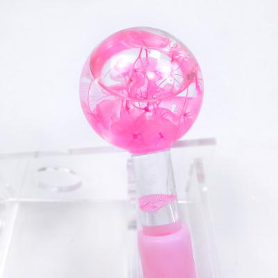 China Blood Vessel Removal SSBT Ice Ball Roller Beauty Care Massage Flower Gel Glass Ice Globes for sale