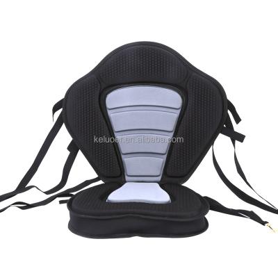 China New Kayak Marinas Boating Backrest Luxury Adjustable Padded Back Seat Kayak Seat With Detachable Canoe Backrest Seat Bag for sale