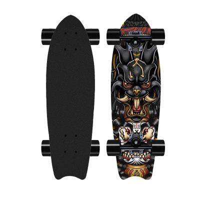 China Youth Pro Heat Press Canadian Maple Fish Skateboard For Adult for sale