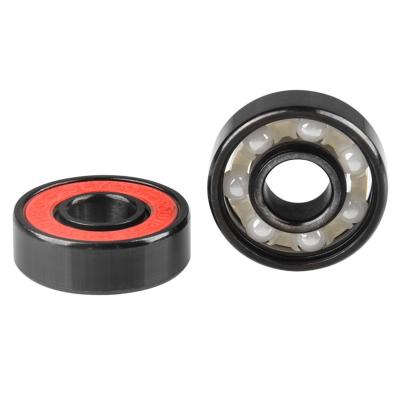 China High Speed ​​Low Noise Ceramic Roller Skate Skateboard Bearings for sale