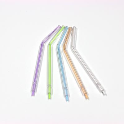 China Sector Material Dental Air Water Syringe Tips Hard Plastic Wholesale Dental Disposable Syringe Applicator Tip for sale