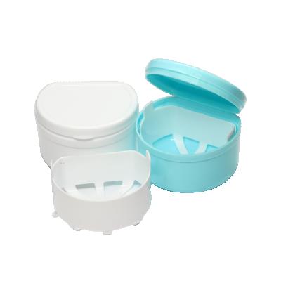 China Sector Dental High Quality Supplies Plastic Dental Products Denture Storage Box for sale