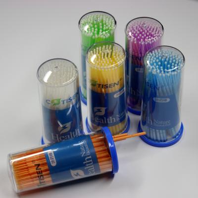 China Dental Sector Flexible Head Brush Design Disposable Dental Microbrush For Dentist for sale