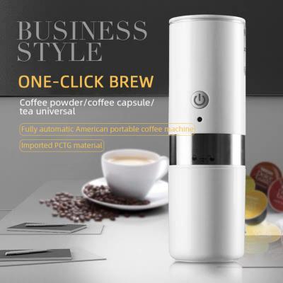 China Portable coffee machine USB coffee maker car and travel k-cup easy handling portable coffee maker for sale