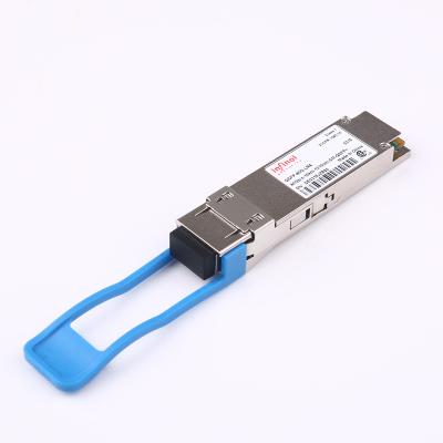 China FTTX QSFP+-40G-LR4-SM1310 10km single mode qsfp 40g LC port fiber optic transceiver module for sale