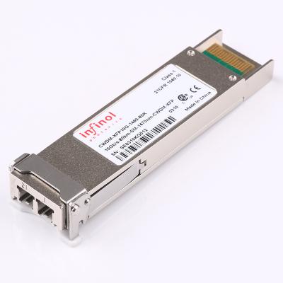 China High quality data center CWDM bands are optional 1470~1610nm 80km 10G CWDM xfp transceiver for sale