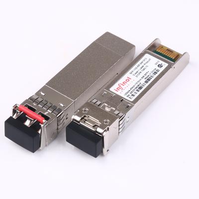 China Data Center Module Fiber Optic Cable 10g Sfp+ Duplex 40km 1310nm LC Connector SFP Module for sale