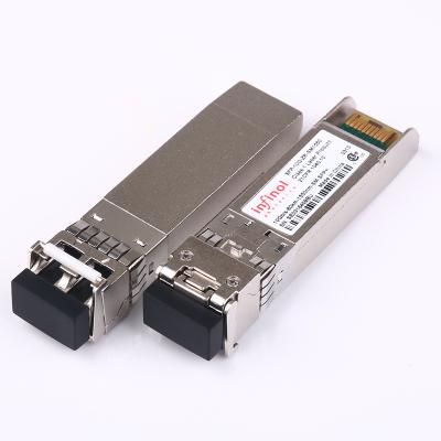 China Data Center 10g Sfp+ Duplex 80km 1550nm LC Connector Sfp-10g-zr 10g SFP Transceiver Module for sale