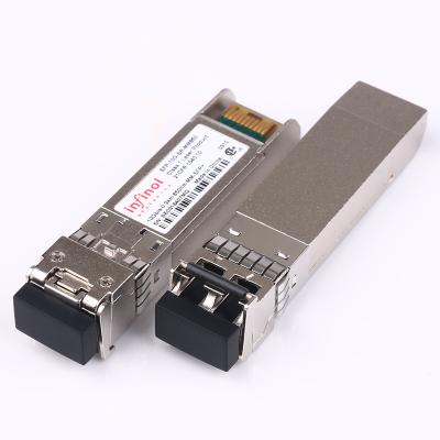 China Data Center 10Gbs Sfp+ High Speed ​​Duplex 300m 850nm LC Connector Sfp-10g-sr SFP Module for sale