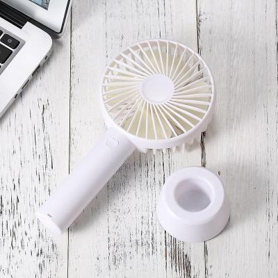 China Hotel Portable Rechargeable Fan With 18650 Li Battery Handheld Mini Fan for sale