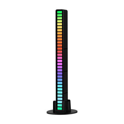 China Modern USB RGB Color Changing Lamp and Rechargeable Battery Control Sound Music Light Guide for sale