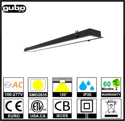 China GUBO Warehouse DECK LED LINEAR LIGHT 18W 24W 30W 40W 50W 5years warranty for sale