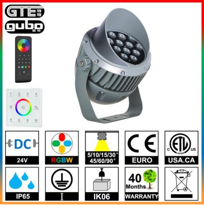 China interior & GUBO DMX512 RGBW LED Floodlight Outdoor Light 48W 4C*12W for sale