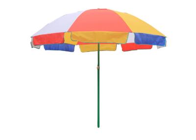 China O guarda-chuva de praia portátil resistente Windproof, guarda-chuva de praia uv opera-se lisamente facilmente à venda