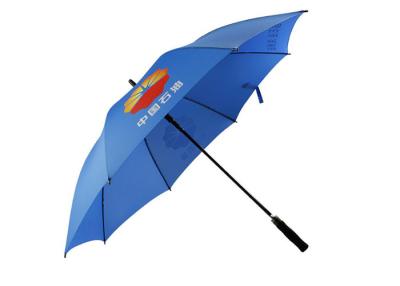 China Sturdy Frame Oversize Printed Golf Umbrellas Eva Handle Strong Windproof for sale