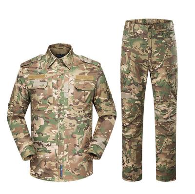 China Men's Thermal Tactical Uniform Multi Pockets Suit Camouflage Shirt Cargo Pants Durable Working Clothing Army Military Soldier for sale