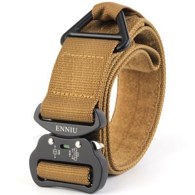 China Luxury Casual Military Quick Release Tactical Belt Men HIT US Army Combat Belt Heavy Duty Webbing Riggers Nylon Waist Belt 4.3cm for sale