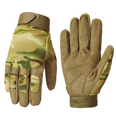 China tactics & ReFire Gear Military Army Camouflage Gloves Men Tactical Multicam Breathable Paintball Gloves Military Bike To Shoot Full Finger Gloves for sale