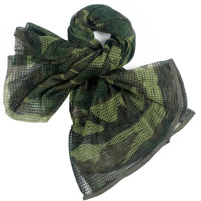 China US Army Multifunctional Arab Military Mesh Scarf Men Tactical Soldiers Combat Camouflage Scarves Hide Camouflage Shawl Veil Scarf 190cm for sale