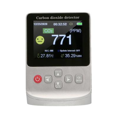 China TC-10000A Portable Factory High Accuracy Sensor Gas CO2 Monitor CO2 Air Detector Direct Use Life Over 8000 Hours for sale