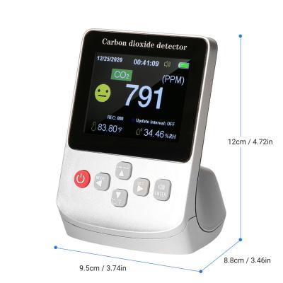 China TC-10000A Humidity Meter CO2 Temperature and CO2 Monitor Indoor Outdoor Gas Analyzers for sale