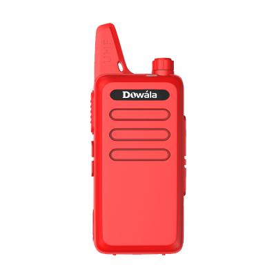 China PVC+ABS Dowala D30 UHF Handhelad Pocket Two Way Radio 16Channels Radio Walkie Talkie For Kids for sale