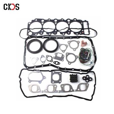 China Truck Cylinder Head COMPLETE FULL DIESEL ENGINE OVERHAUL GASKET KIT for ISUZU 6HH1/FVR33 1-87811078-0  1878110780 for sale