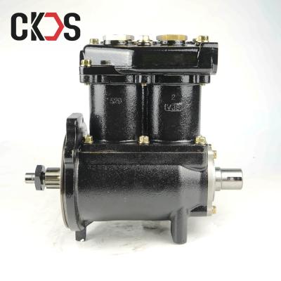 中国 Genuine OEMME150697 Pneumatic Air Brake Compressor for Mitsubishi Fuso 6D24 Double cylinder Engine 35MM Crankshfat Diam 販売のため