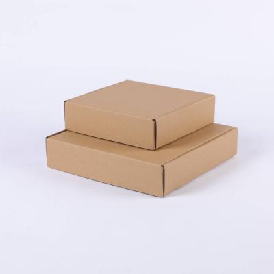 China Professional Direct Custom Logo Recycled Materials Recycling Airplane Box Pizza Box E-commerce Postal Cardboard for sale